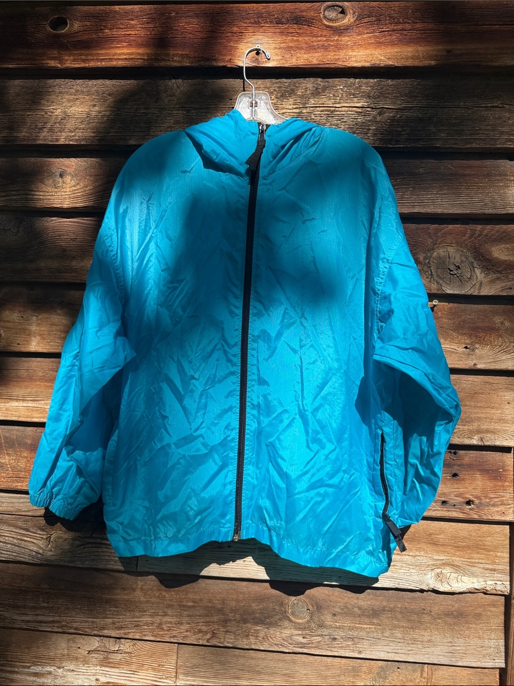 Pro spirit vintage  lightweight windbreaker jacket hooded